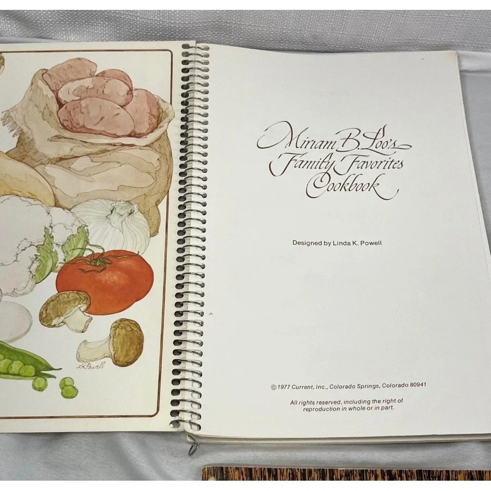 Vintage Cookbook Lot of 4 Miriam B Loo Colonial Cookbook Soups Country Cooking